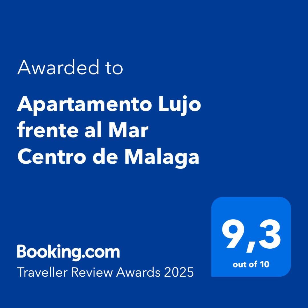 Apartamento Lujo Frente Al Mar Centro De Málaga Buitenkant foto
