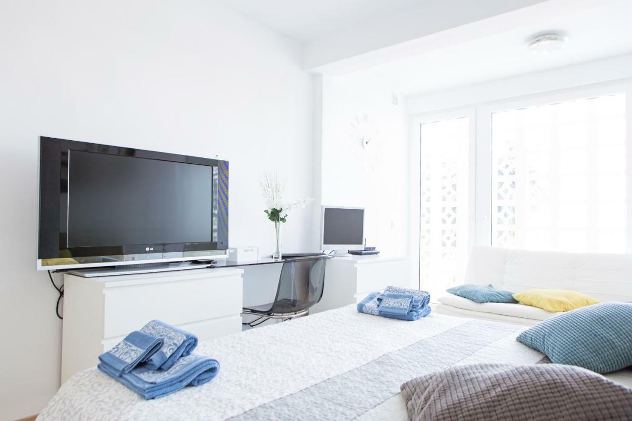 Apartamento Lujo Frente Al Mar Centro De Málaga Buitenkant foto
