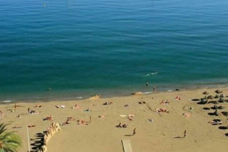 Apartamento Lujo Frente Al Mar Centro De Málaga Buitenkant foto